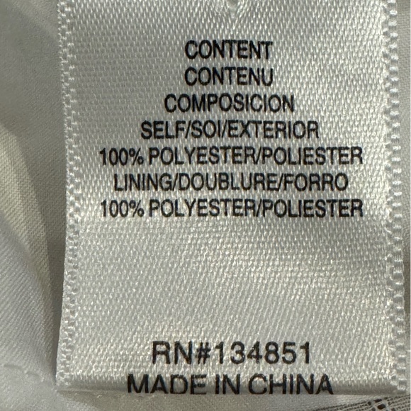 Wayf Cream 3/4 Sleeve Tie-Front Crop Blouse Size L - Picture 6 of 9